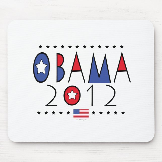 Presidenten Barack Obama 2012 utrustar Musmatta (Framsidan)