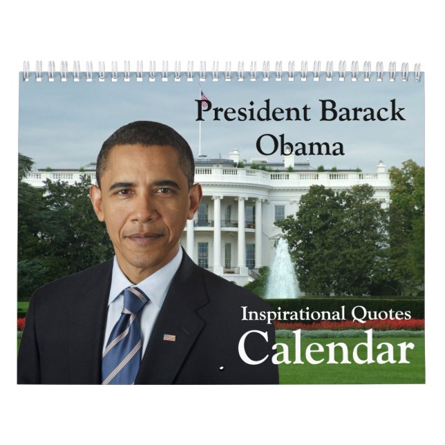 Presidenten Barack Obama citerar den årliga Kalender (Omslag)