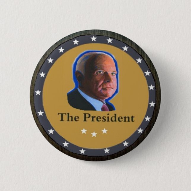 Presidenten: John McCain Knapp (Framsida)