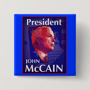 Presidenten John McCain knäppas Knapp