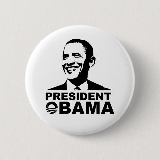 Presidenten Obama knäppas emblem Knapp