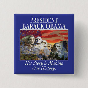Presidenten Obama Rushmore utrustar Knapp