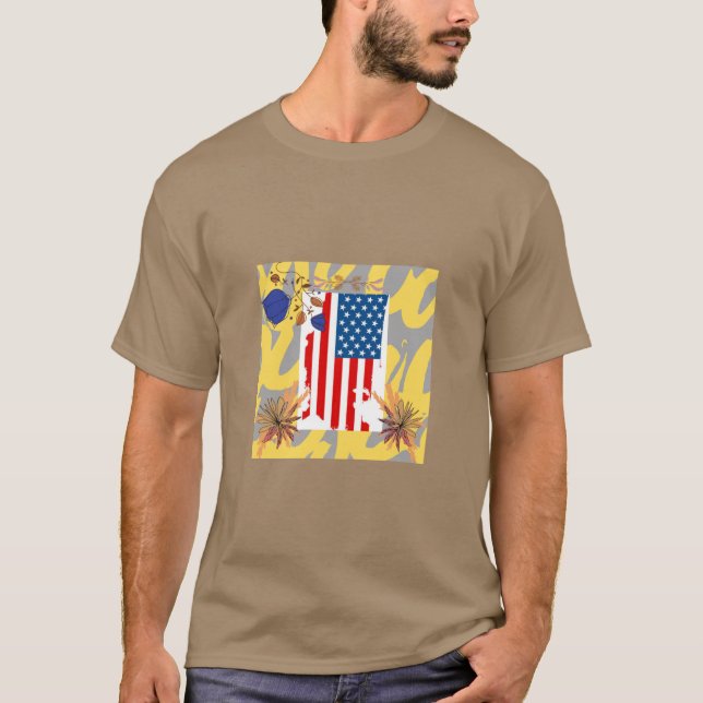 PRESIDENTENS DAG I AMERIKA, T SHIRT (Framsida)