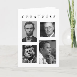 PRESIDENTENS DAGKORT - GREATNESS OBAMA & MEDDELAND HELGKORT