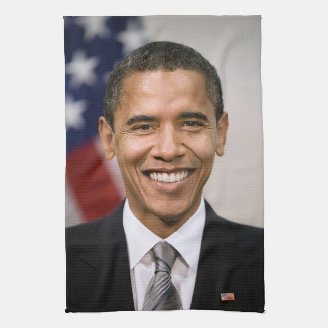 Presidentens kansli Barack Obama Kökshandduk (Vertikal)