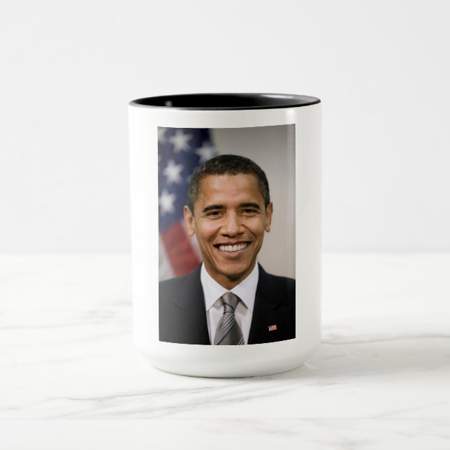 Presidentens kansli Barack Obama Mugg (Center)