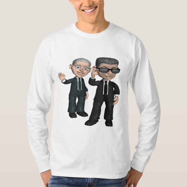 Presidentens säkerhetstjänst t shirt (Framsida)