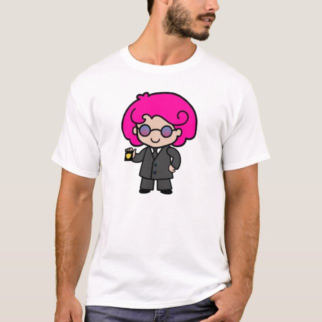 Presidentens säkerhetstjänstflicka tee shirt (Framsida)