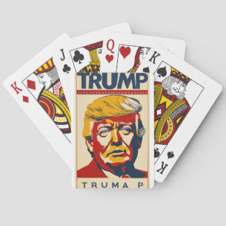 Presidentens trumkortsdäck: Insamlingsbar uppspeln Casinokort