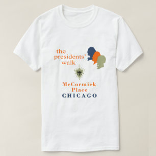 Presidenterna går, McCormick Ställe, Chicago, IL T Shirt