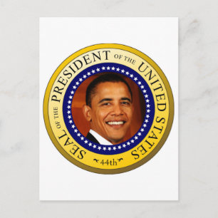 Presidentförsegling Vykort