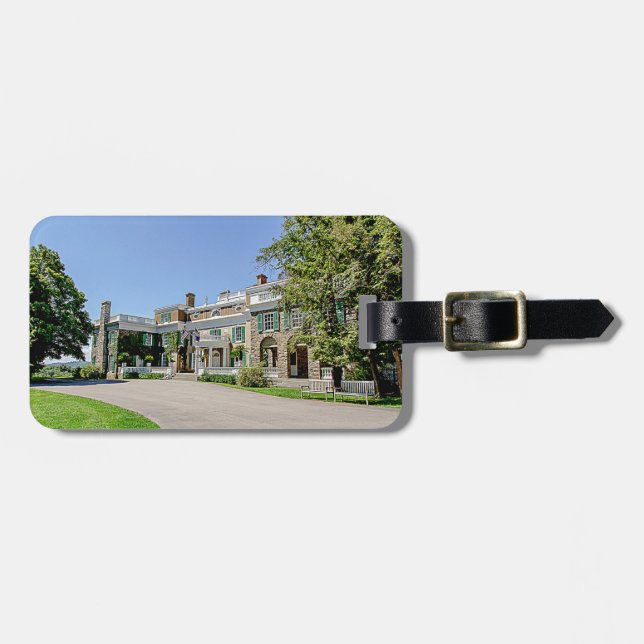 PresidentFranklins D. Roosevelt (FDR) herrgård Bagagebricka (Horisontell Framsida)