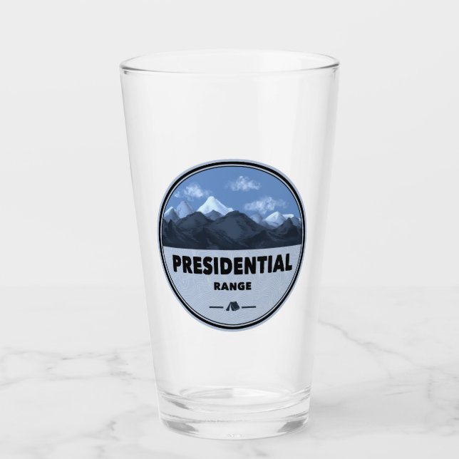 Presidential Range New Hampshire Camping Glaskopp (Framsida)