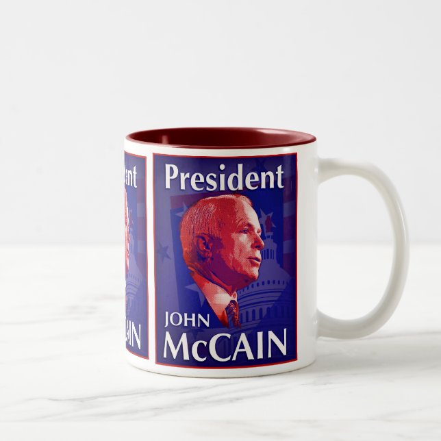 PresidentJohn McCain mugg (Höger)
