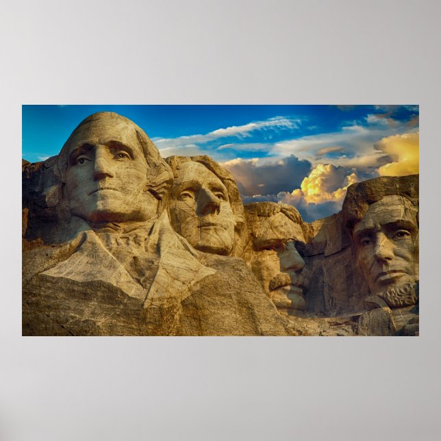 Presidentmonument Poster (Framsidan)