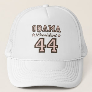 PresidentObama 44 hatt Truckerkeps