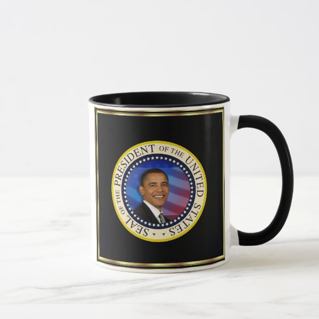 PresidentObama foto Collectibles Mugg (Höger)