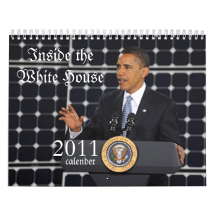 PRESIDENTOBAMA INSIDA VITA HUSET 2011 KALENDER