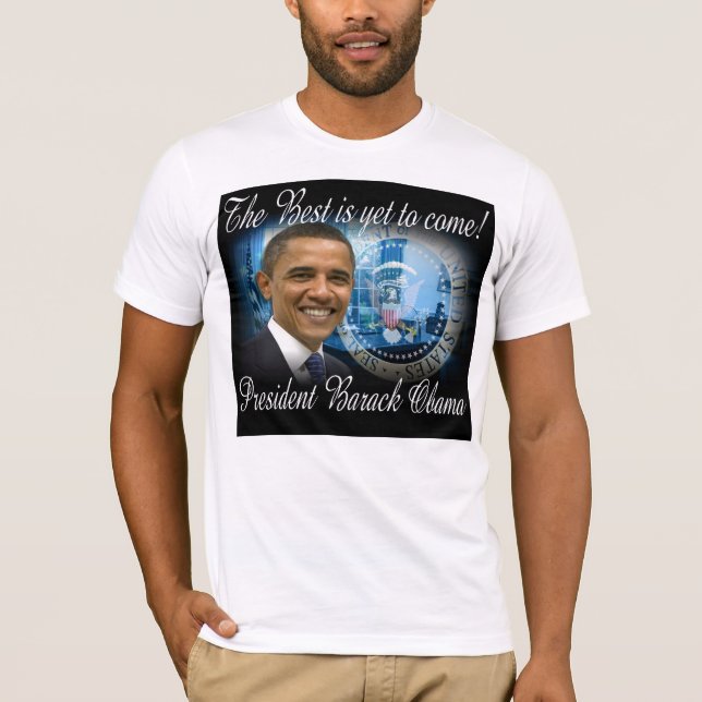 PRESIDENTOBAMA invigning 2013 T-shirt (Framsida)