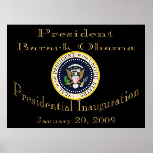 PresidentObama jubileums- affisch