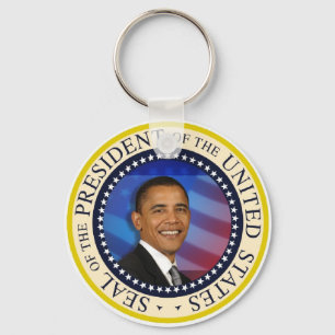 PresidentObama jubileums- invigning Nyckelring