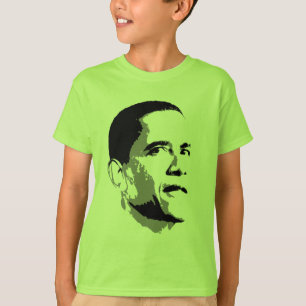 PresidentObama konst vid Marcia och Funkart Tee