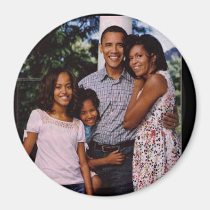 PresidentObama minnessak stor 3", Magnet