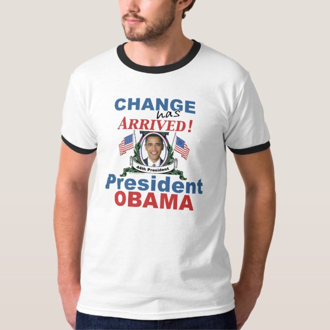 PresidentObama T-tröja Tröja (Framsida)