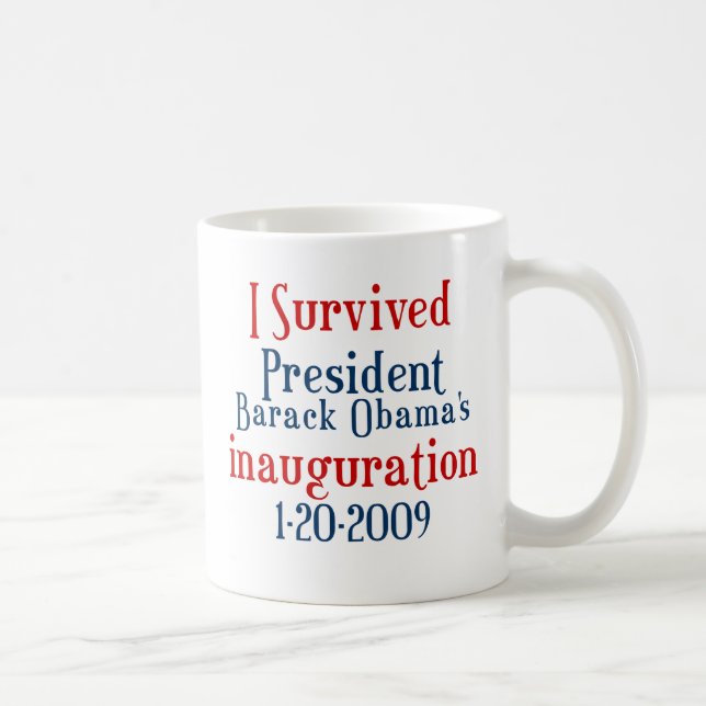 PresidentObamas invigning Kaffemugg (Höger)