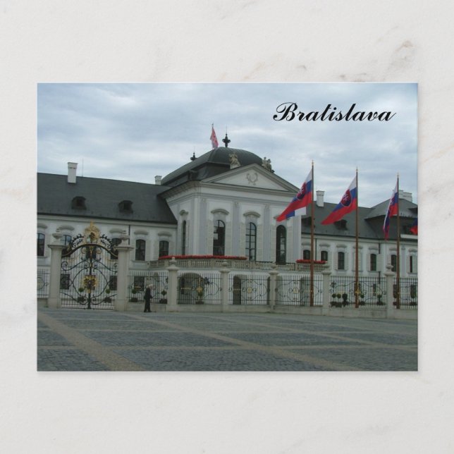 Presidentpalats Vykort (Framsida)