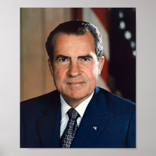 PresidentRichard Nixon porträtt Poster