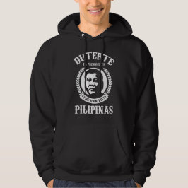 PresidentRody Duterte Hoodies Sweatshirt Med Luva