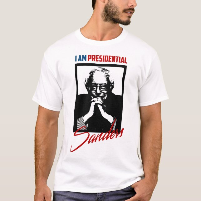 Presidents- 2016 manar för Bernie slipmaskiner T-shirt (Framsida)