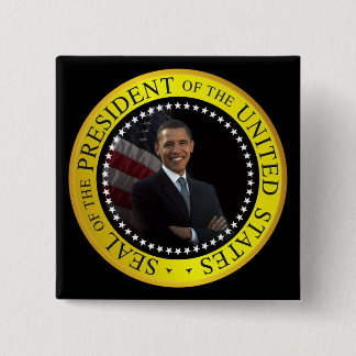 Presidents- Barack Obama - försegla Knapp