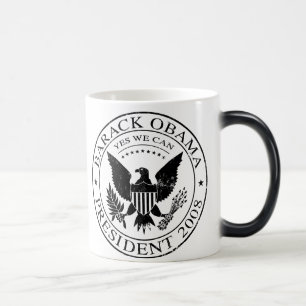 Presidents- Barack Obama förseglar mugg 2008