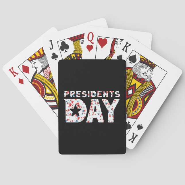 Presidents Day Viktig Casinokort (Baksidan)