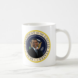 Presidents- Obama förseglar Kaffemugg