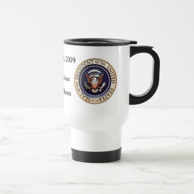 Presidents- souvenirmugg resemugg (Höger)