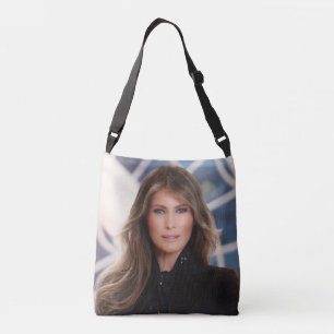 PRESIDENTTRUMF OCH FRU MELANIA AXELVÄSKA
