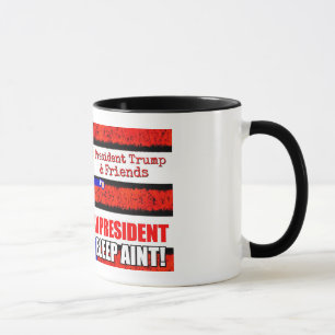 Presidenttrumf och vänmugg mugg