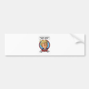 Presidentval 2016 bildekal