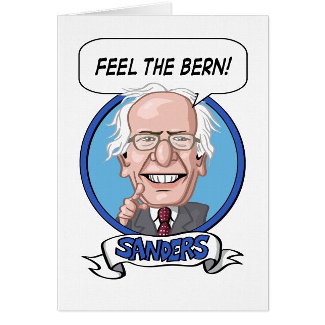 Presidentval 2016 hälsningskort (Framsidan)