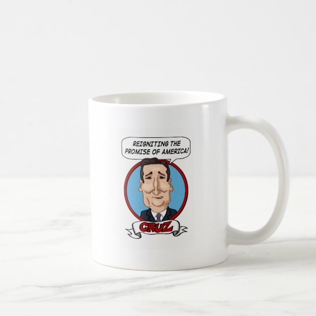Presidentval 2016 kaffemugg (Höger)