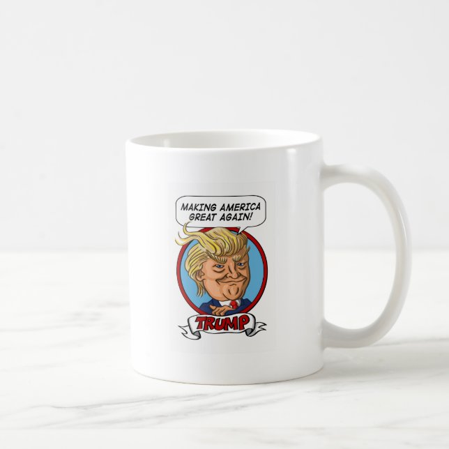 Presidentval 2016 kaffemugg (Höger)
