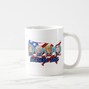 Presidentval 2016 kaffemugg
