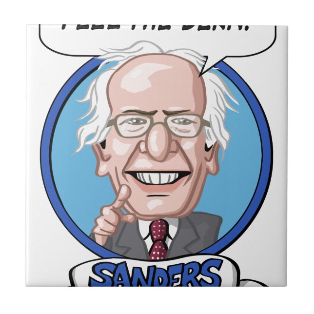 Presidentval 2016 kakelplatta (Framsidan)