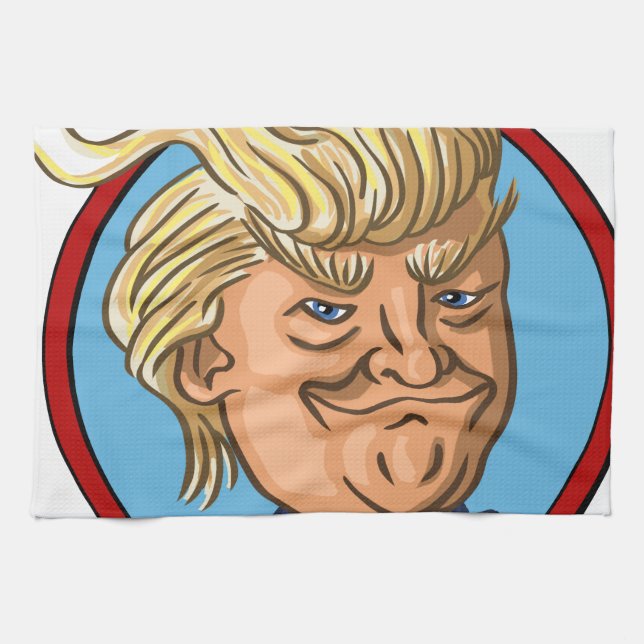 Presidentval 2016 kökshandduk (Horisontell)