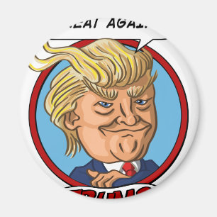 Presidentval 2016 magnet