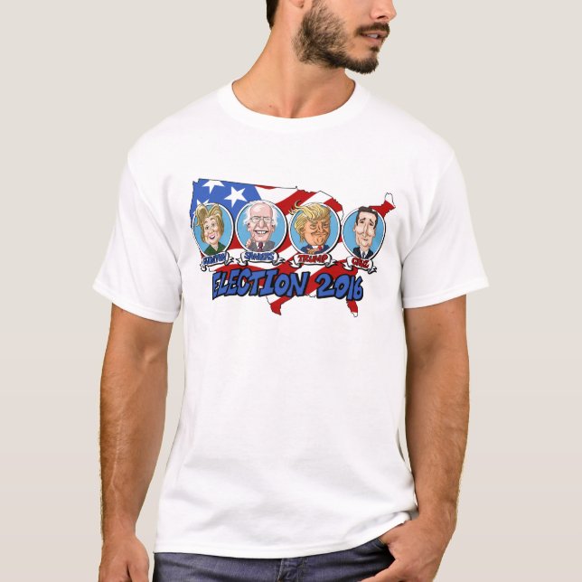 Presidentval 2016 t-shirt (Framsida)