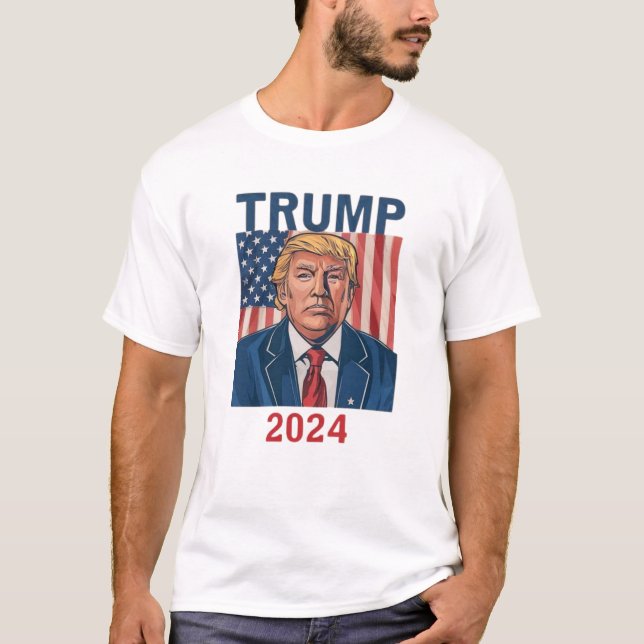 Presidentval 2024 Manar & Women T Shirt (Framsida)
